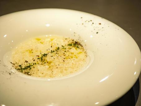 Photo, delicious, risotto, richness, 