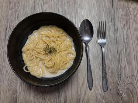 たらこパスタ 食事,ご飯,手作りの写真素材