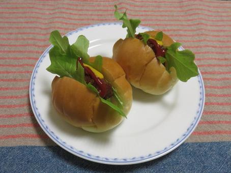 調理パン 調理パン パン,調理パン,カツの写真素材