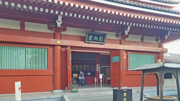 坂東33観音 13番 浅草寺 影向堂 坂東33観音 13番 浅草寺 影向堂 浅草寺,金龍山,影向堂の写真素材