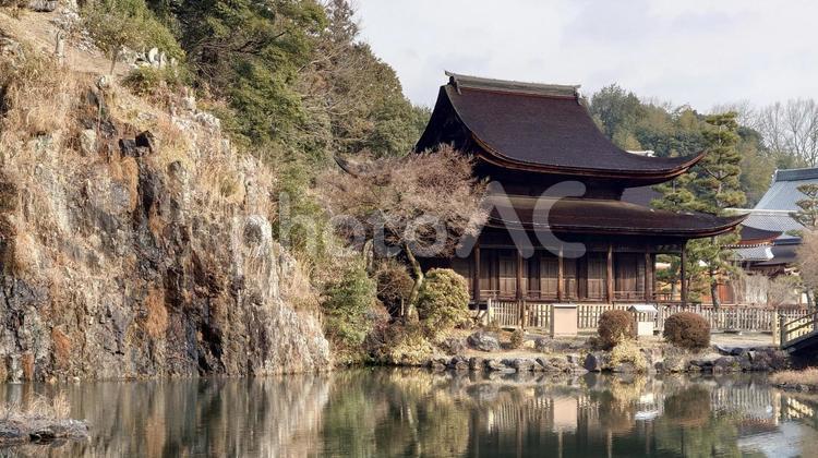 岐阜県-永保寺-国宝-観音堂 永保寺,寺,虎渓山の写真素材