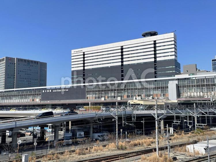 新大阪駅 新大阪,新大阪駅,新幹線の写真素材