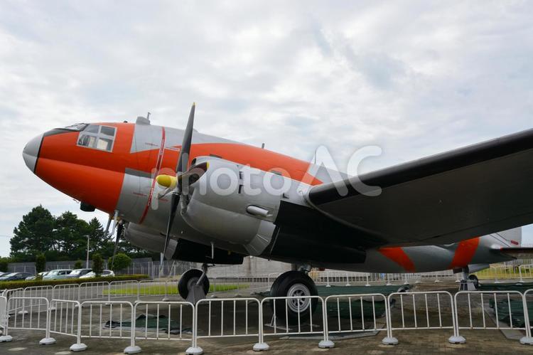 航空自衛隊エアーパーク 公共施設,飛行機,自衛隊の写真素材
