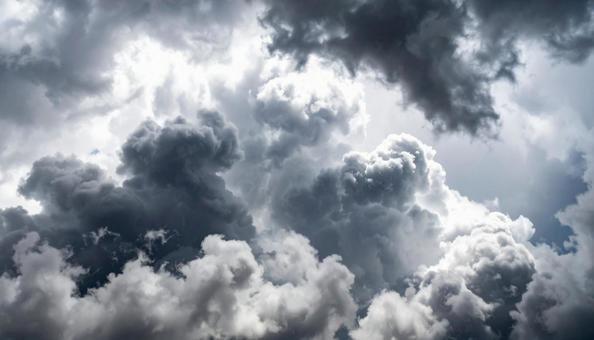 一面の曇り空3 一面の曇り空3の写真