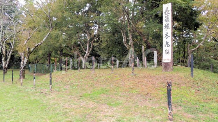 長篠城址 長篠城址,本丸跡,愛知県の写真素材