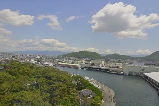 沼津港の風景 沼津港の風景 沼津港,沼津市,風景の写真素材