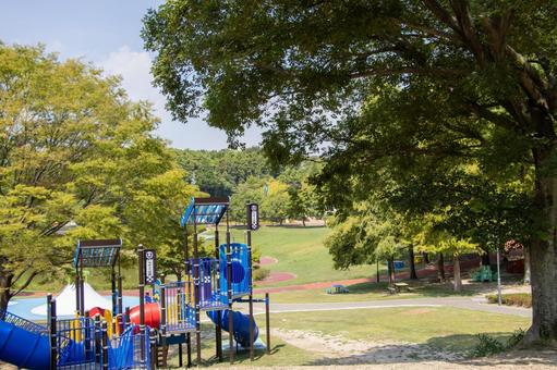 於大公園 遊具 於大公園 遊具の写真