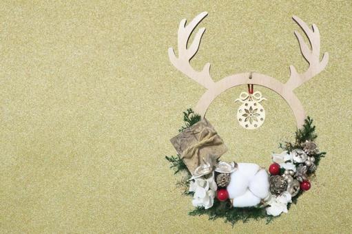 クリスマスのテクスチャ(文字なし) クリスマスのテクスチャ(文字なし) クリスマス,トナカイ,クリスマスリースの写真素材