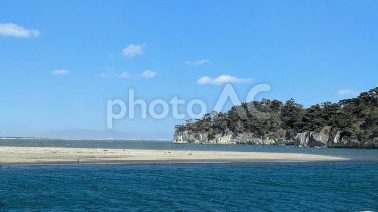 奥松島の風景(宮城県) 海,自然,景色の写真素材