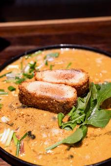 サーモン サーモン サーモン,サーモンかつ,かつの写真素材