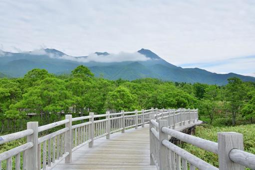 知床の風景 知床,北海道,風景の写真素材