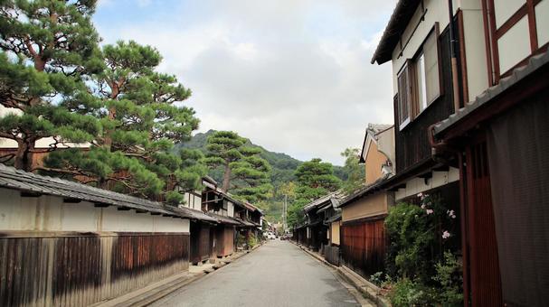 近江八幡市 初秋の新町通り風景 近江八幡市 初秋の新町通り風景 近江八幡市,初秋,新町通りの写真素材