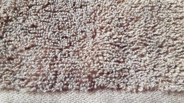 コットンタオル表面・２ タオル,綿,ベージュの写真素材