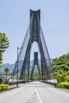 宇目の唄げんか大橋 宇目の唄げんか大橋の写真