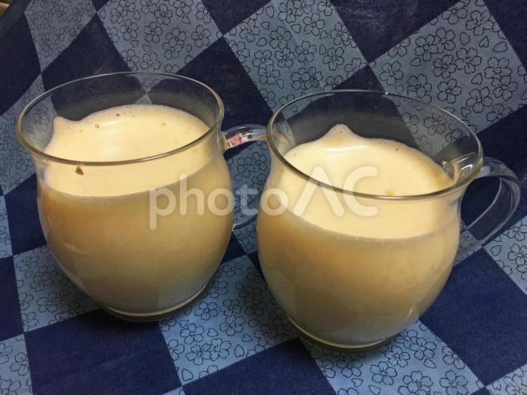 寒い日にはエッグノッグ エッグノッグ,飲み物,ホットドリンクの写真素材