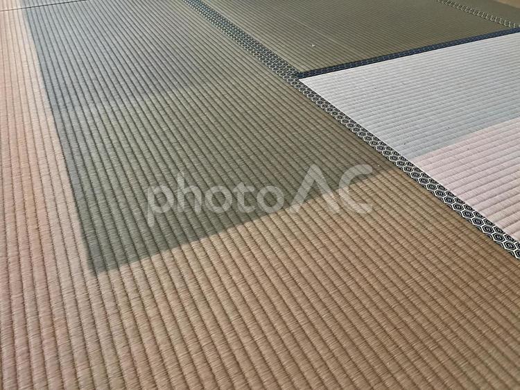 日焼けした畳のイメージ② 畳,日焼け,様子の写真素材