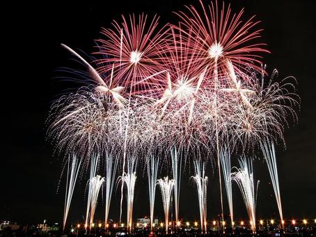 花火大会-341 花火大会-341の写真