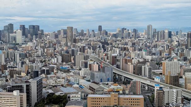都市ビル ビル群 風景 都市ビル ビル群 風景 ビル,ビル群,大阪の写真素材