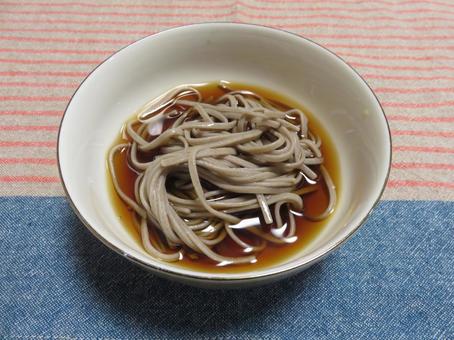 Photo, soba, small bowl, menu, 