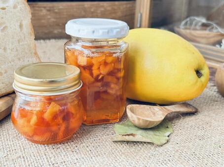 花梨ジャム 花梨,ジャム,フルーツの写真素材