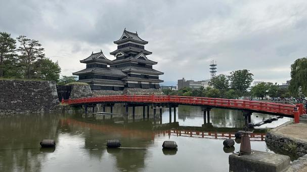 松本城 松本城,天守閣,城の写真素材