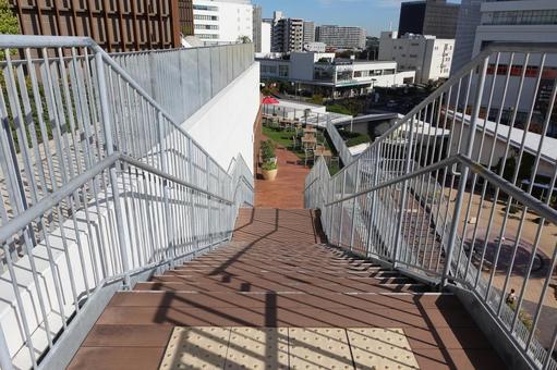 階段 階段,段差,のぼるの写真素材