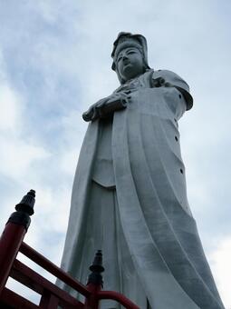 高崎白衣大観音 高崎白衣大観音,慈眼院,高崎観音の写真素材