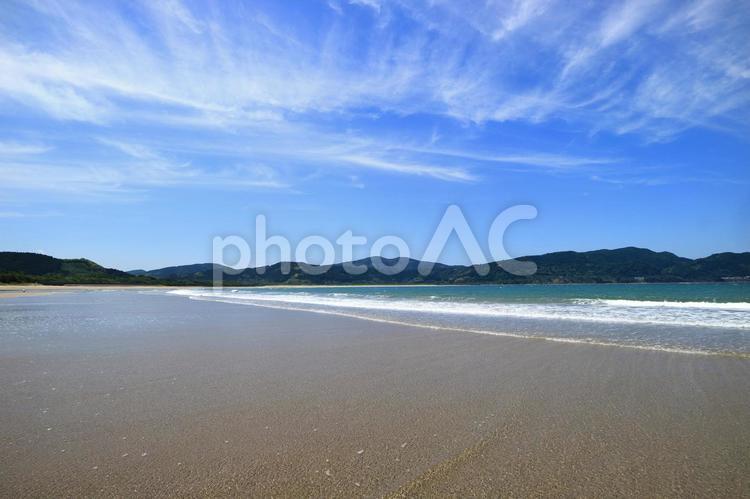 石波海岸　日南海岸 築島,島,無人島の写真素材