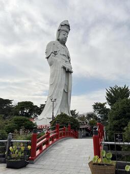 高崎白衣大観音 高崎白衣大観音,慈眼院,高崎観音の写真素材