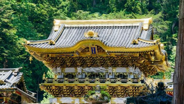 栃木県日光市（東照宮）No2 栃木県,日光市,日光東照宮陽明門の写真素材