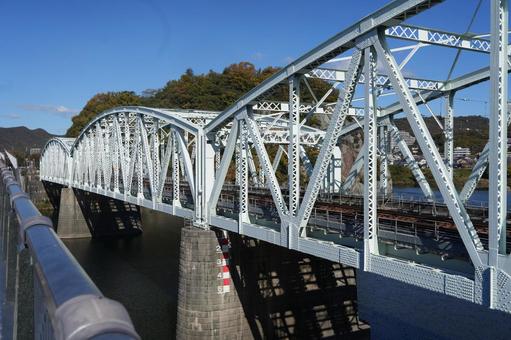 犬山橋（土木遺産） 犬山橋,土木遺産,トラス橋の写真素材