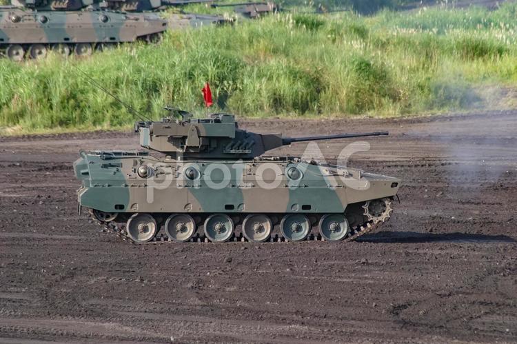 訓練展示中の陸上自衛隊 89式装甲戦闘車 陸上自衛隊,自衛隊,ミリタリーの写真素材