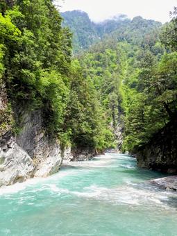 渓流 川下り 渓流 川下り 渓流,清流,森の写真素材