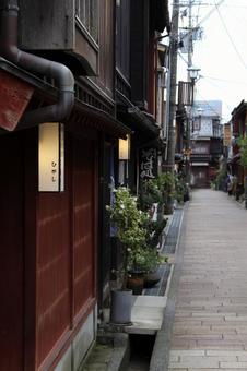 東茶屋街イメージ素材 東茶屋街イメージ素材の写真