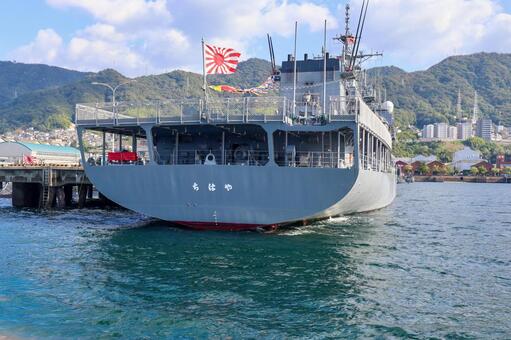 潜水艦救難艦「ちはや」 潜水艦救難艦,ちはや,海上自衛隊の写真素材