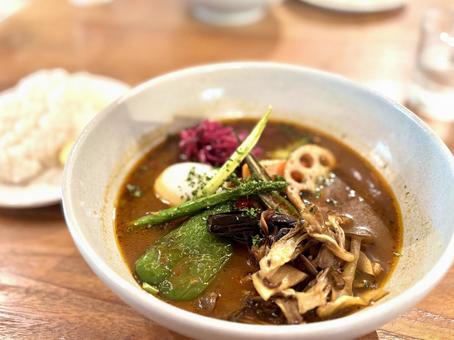 Photo, soup curry, spice curry, food, 