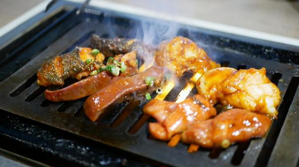 ホルモンの焼肉 ホルモンの焼肉の写真