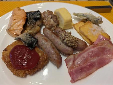 朝食バイキング 朝食バイキングの写真