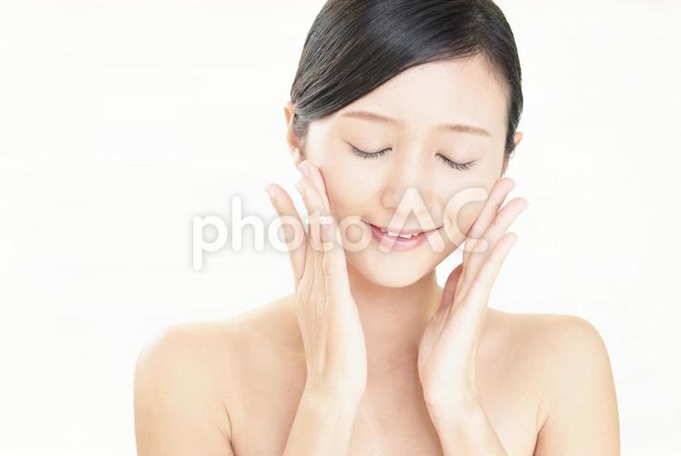 エステイメージ 美容,女性,スキンケアの写真素材
