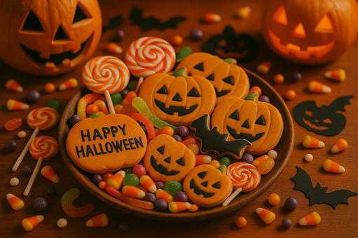 ハロウィン(キャンディ・クッキー) ハロウィン(キャンディ・クッキー)の写真