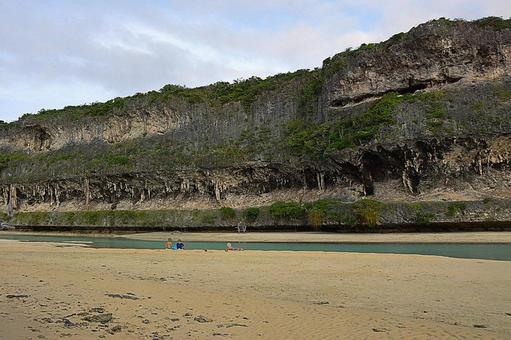 ニューカレドニア519　レキンの断崖　の写真