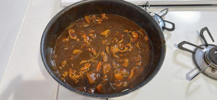 ハヤシライス　晩御飯 晩御飯,ハヤシライス,家族ご飯の写真素材