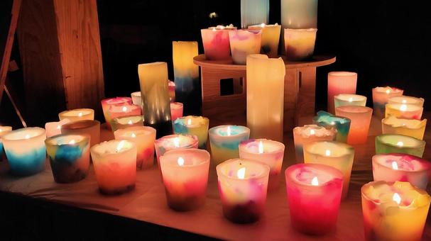 Candle Night 019, JPG Candle Night 019, candle, aroma, aroma candle, JPG