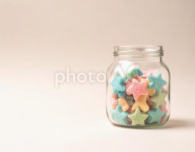 瓶の中のスイーツ スイーツ,飴,キャンディーの写真素材