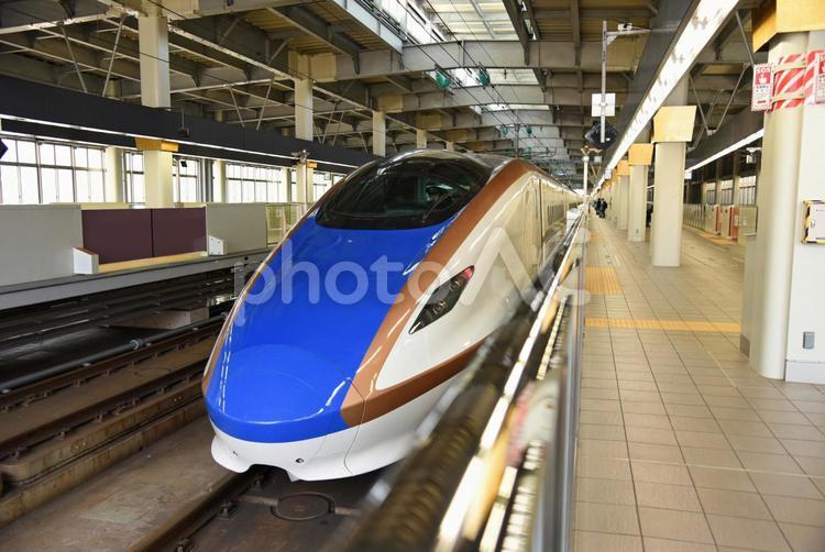 北陸新幹線のお顔02 北陸,北陸新幹線,新幹線の写真素材