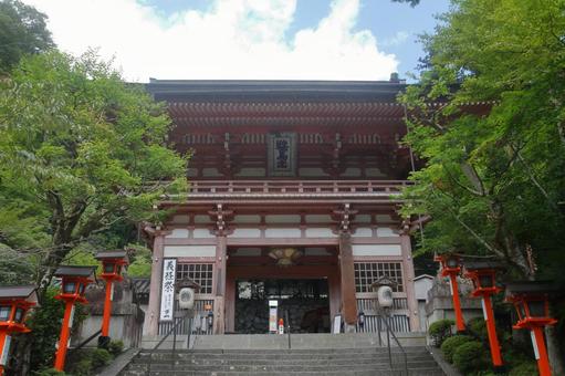 鞍馬寺、仁王門 鞍馬寺、仁王門の写真