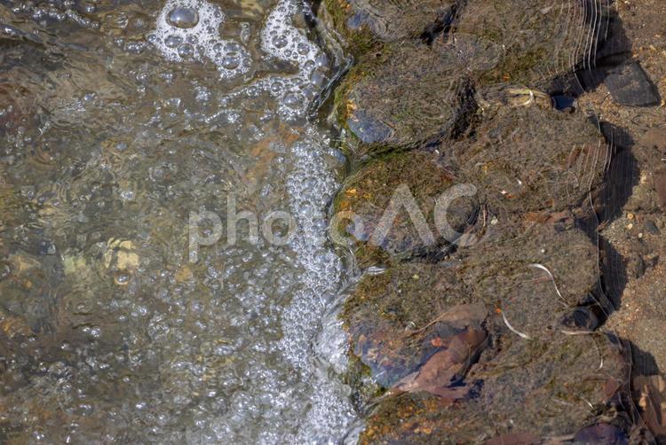 川の水の流れ 川,水,流れの写真素材