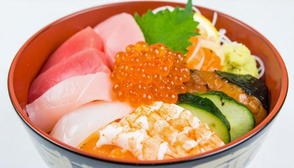海鮮丼 海鮮丼の写真