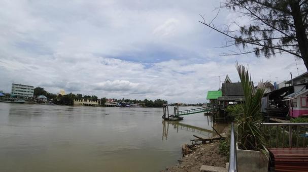 タイの河川 タイの河川の写真