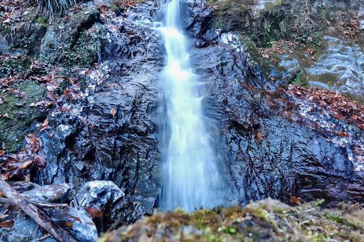 名栗にある滝 滝,名栗,飯能の写真素材
